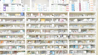 佐保堂薬局神明店の薬棚