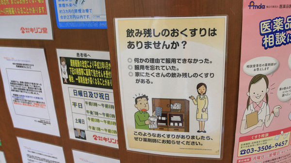 キリン堂薬局　小野本町店の残薬回収サービス