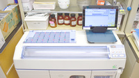 大明石町すみれ薬局の調剤器具