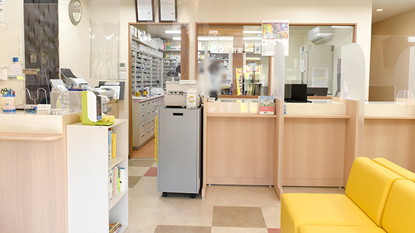 キリン堂薬局　明石明南店の受付/カウンター