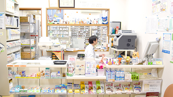 ゆうき薬局の受付/カウンター
