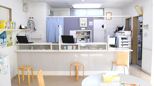 中川調剤薬局一色店の受付/カウンター