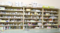 中川調剤薬局加古川別府店の薬棚