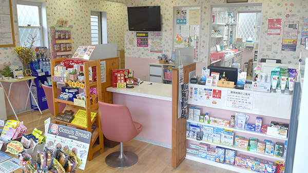 ポニー薬局本町店の受付/カウンター