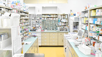 笹川薬局清和台店の調剤室