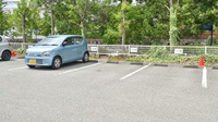いながわ薬局の駐車場