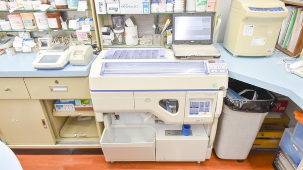 薬局上郡ファーマシーの調剤器具
