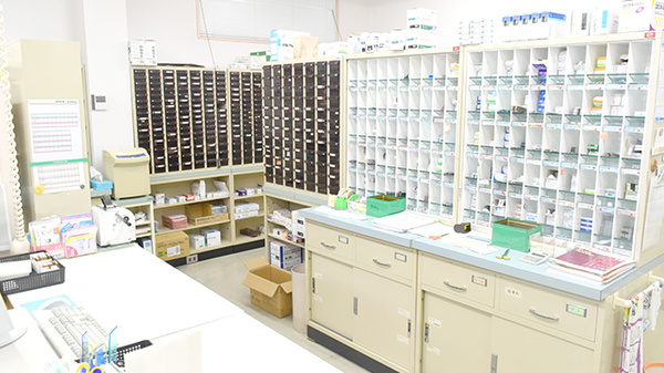 中尾調剤薬局大津店の調剤室