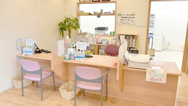 ぼうしや薬局　坊主町店の受付/カウンター