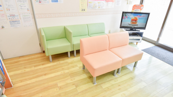 薬局相生ファーマシーの待合スペース