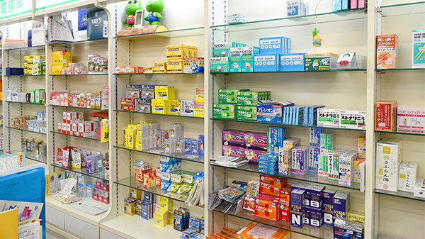 由良薬局の一般医薬品