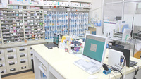 ハピネスさくら薬局の調剤室