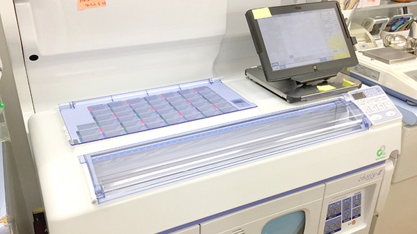 はせ谷さくら薬局の調剤器具