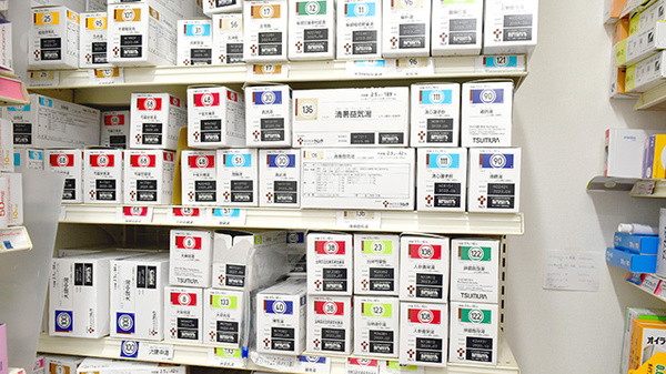 木のうた薬局西大寺店の漢方薬