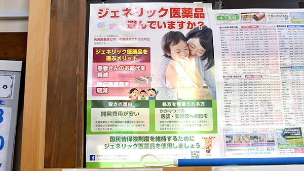 木下薬局のジェネリック対応