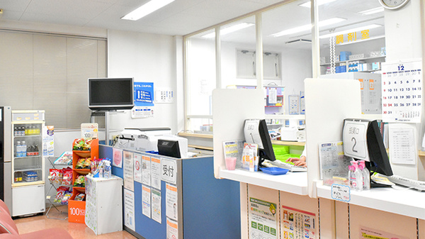 たんぽぽ薬局　御所店の受付/カウンター