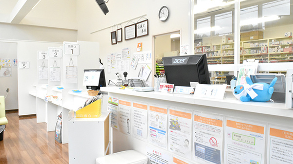 たんぽぽ薬局　宇陀市立病院前店の受付/カウンター