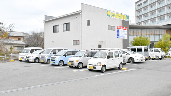 たんぽぽ薬局　宇陀市立病院前店の駐車場