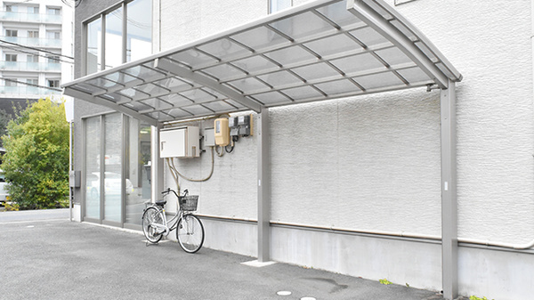 たんぽぽ薬局　宇陀市立病院前店の駐輪場