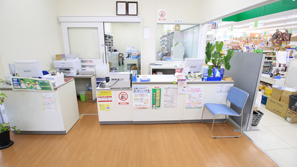 キリン堂薬局　御幸辻店の受付/カウンター