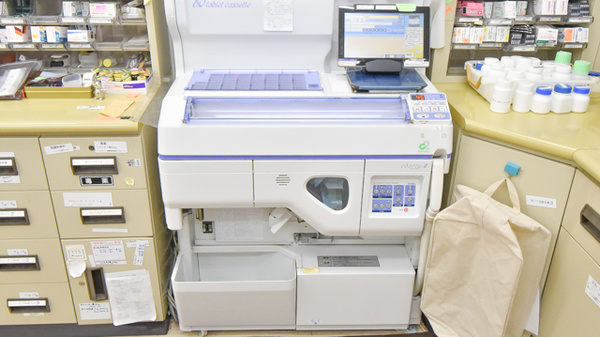 かも調剤薬局の調剤器具