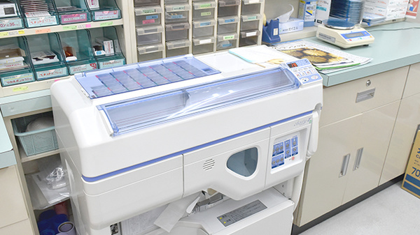 ひだまり薬局の調剤器具
