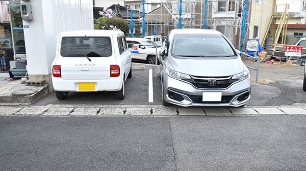 太陽薬局上乃木店の駐車場