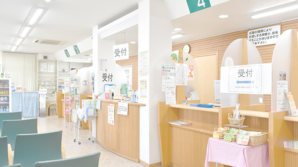 有限会社いちご調剤薬局北本町支店の受付/カウンター