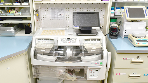 三隅薬局の調剤器具