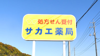サカエ薬局山南店の看板