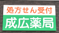 成広薬局金川店の看板