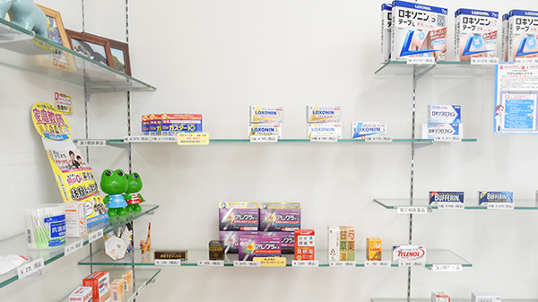 ハロー薬局尾張店の一般医薬品