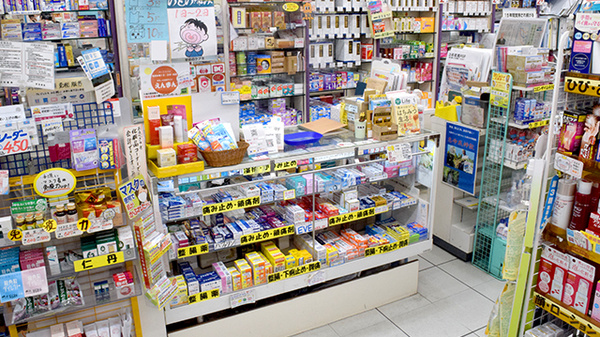 赤松薬局の受付/カウンター
