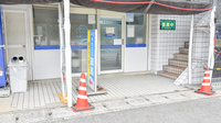 ふくだタカズミ薬局の入口
