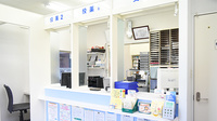 びーだま薬局の受付/カウンター