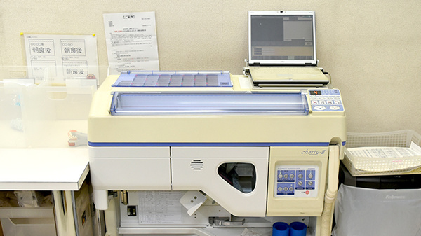 あいおい橋薬局の調剤器具