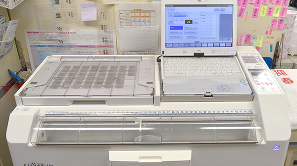 幸崎調剤薬局の調剤器具