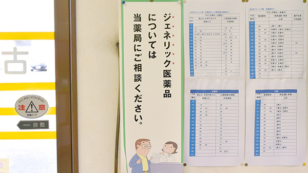古浜薬局のジェネリック対応