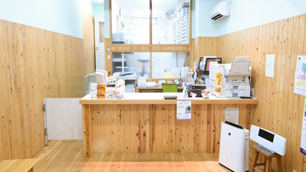 ありす薬局土堂店の受付/カウンター