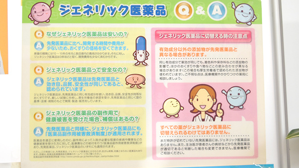 宇和部薬局のジェネリック対応