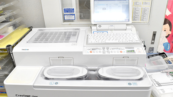 （有）まえのぶ薬局の調剤器具
