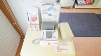 あやめ薬局せら店の血圧計