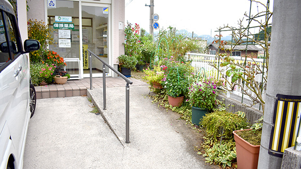 フラワー薬局菊川店のバリアフリー設備