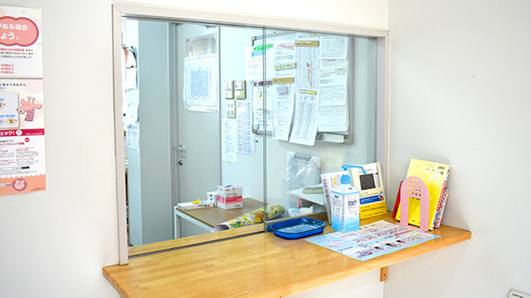 あずさ薬局の受付/カウンター
