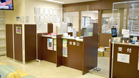 まちの薬局上新地店の受付/カウンター