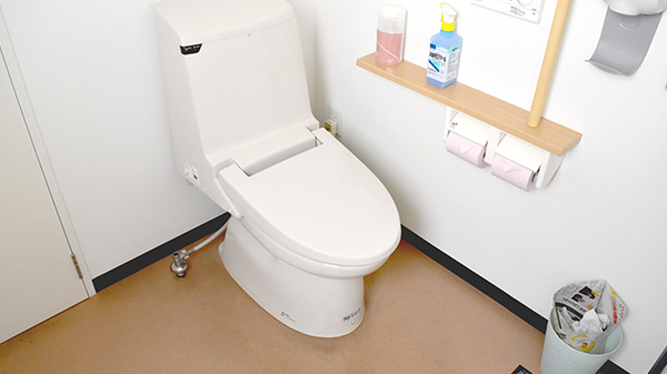 こころ薬局のお手洗い