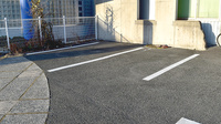 オリーブ薬局の駐車場