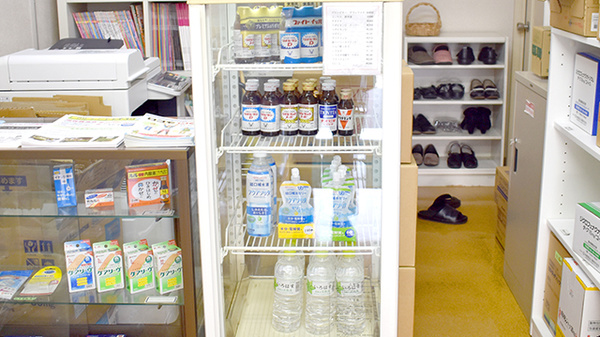 トマト薬局の飲食物