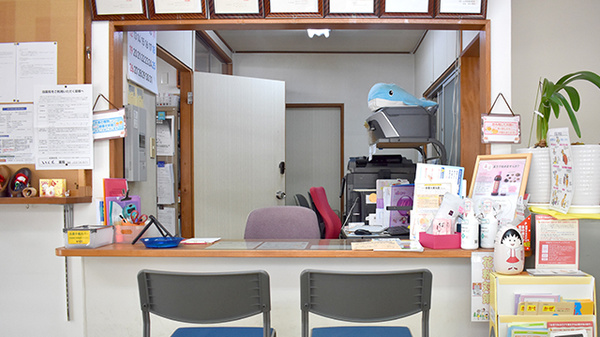 いくも薬局戎町店の受付/カウンター