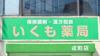 いくも薬局戎町店の看板